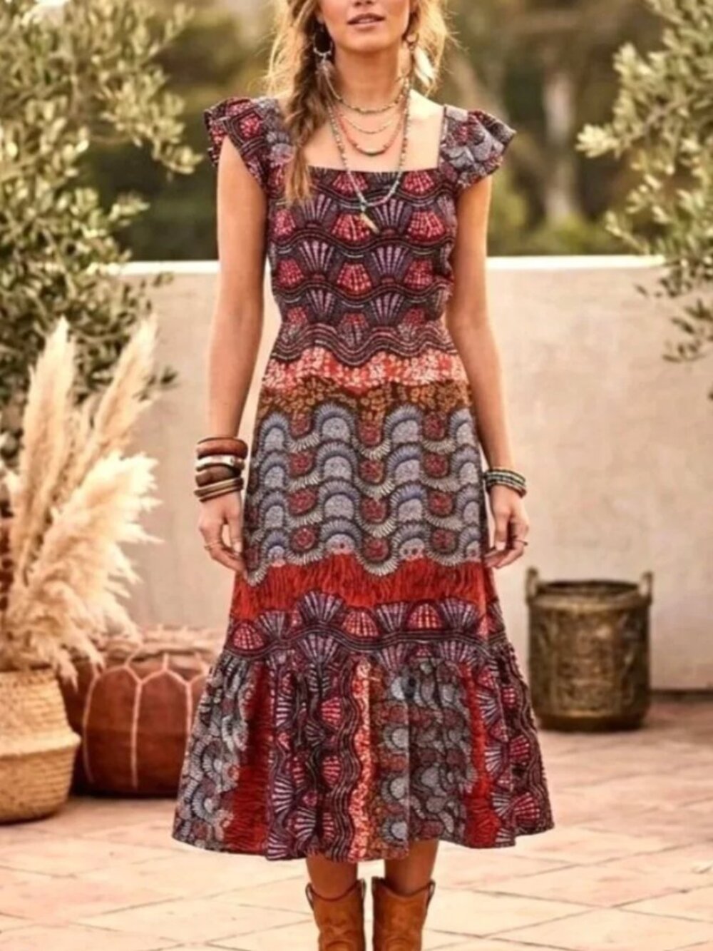 Anthropologie Corey Lynn Calter Doriane Midi Dress